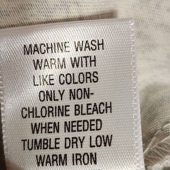 Sonoma Life + Style button front jacket blue grey print large cotton new - Picture 7 of 8